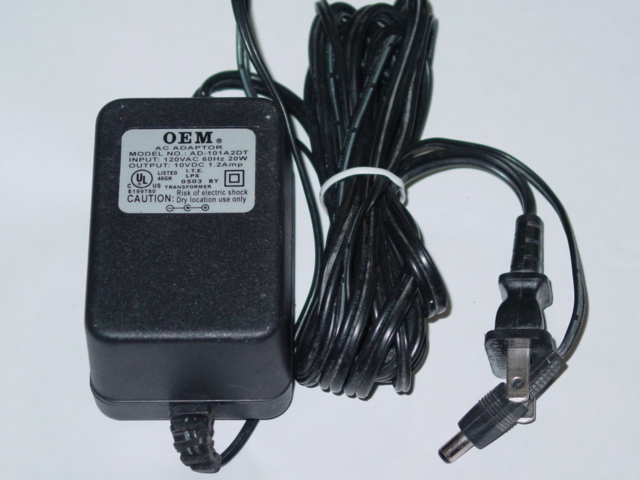 NEW AD-101A2DT AC Adapter 10V 1.2A 1200mA AD101A2DT